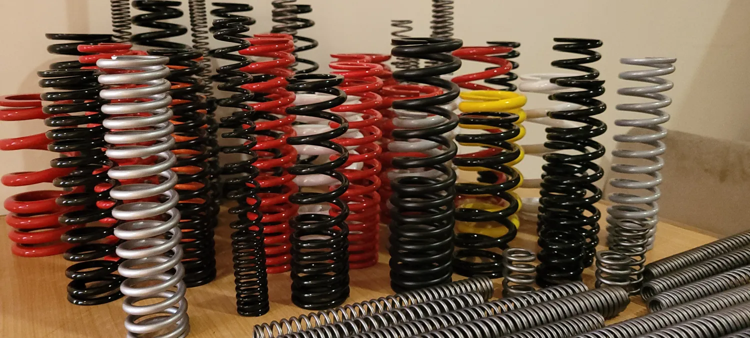 Industrial compression springs in precision sizes and finishes
